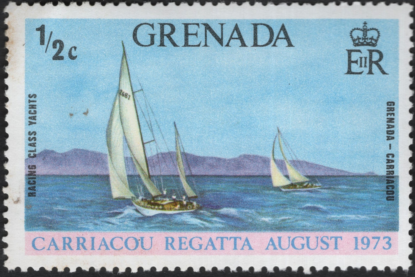 SCG11042 - Grenada 1973 Carriacou Regatta – Racing Class Yachts (½c)