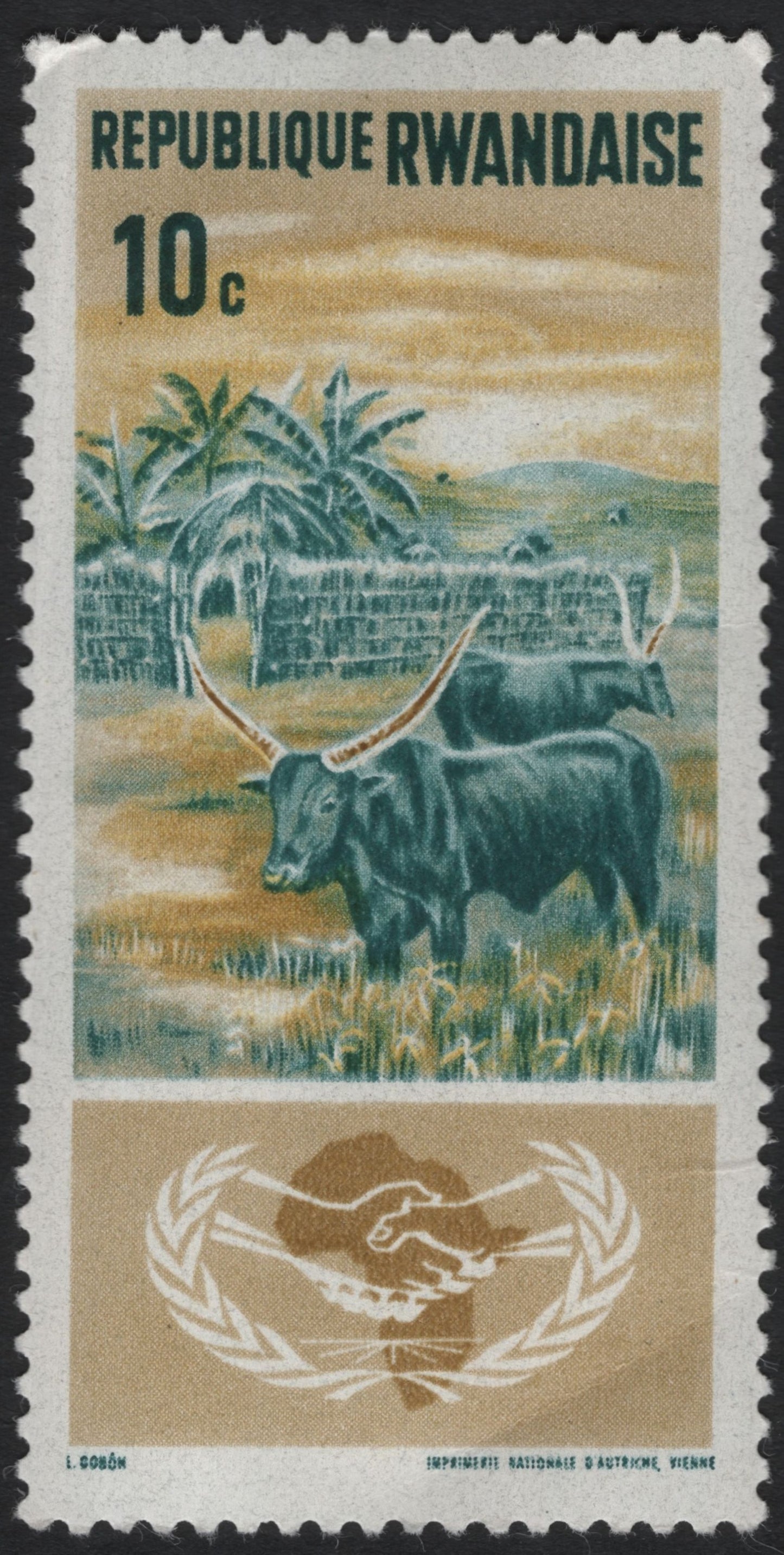 SCG11051 - Rwanda – Ankole Cattle & Rural Landscape (FAO) – 10c