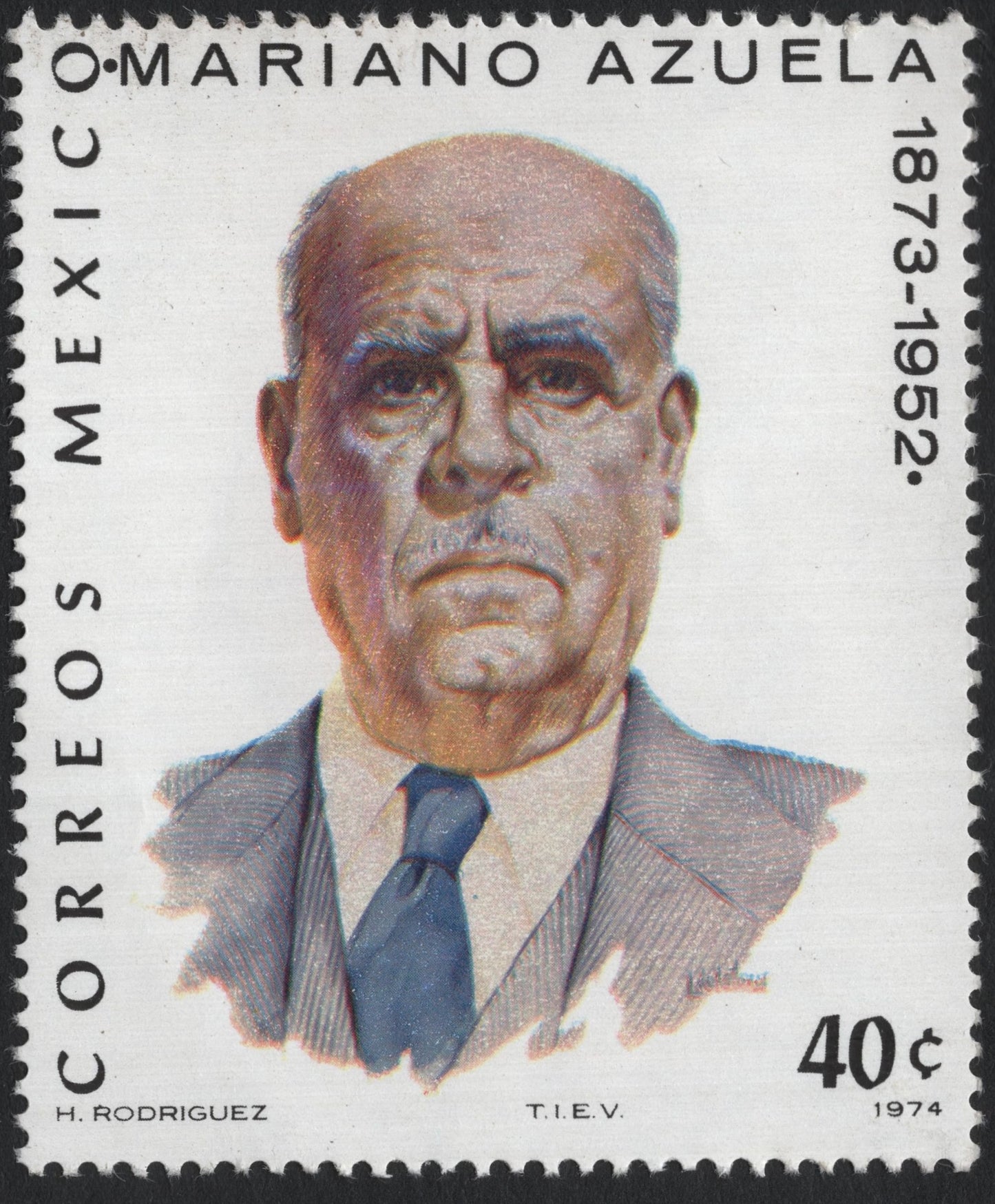 SCG7521 - Mariano Azuela Commemorative Issue — Mexico 1974
