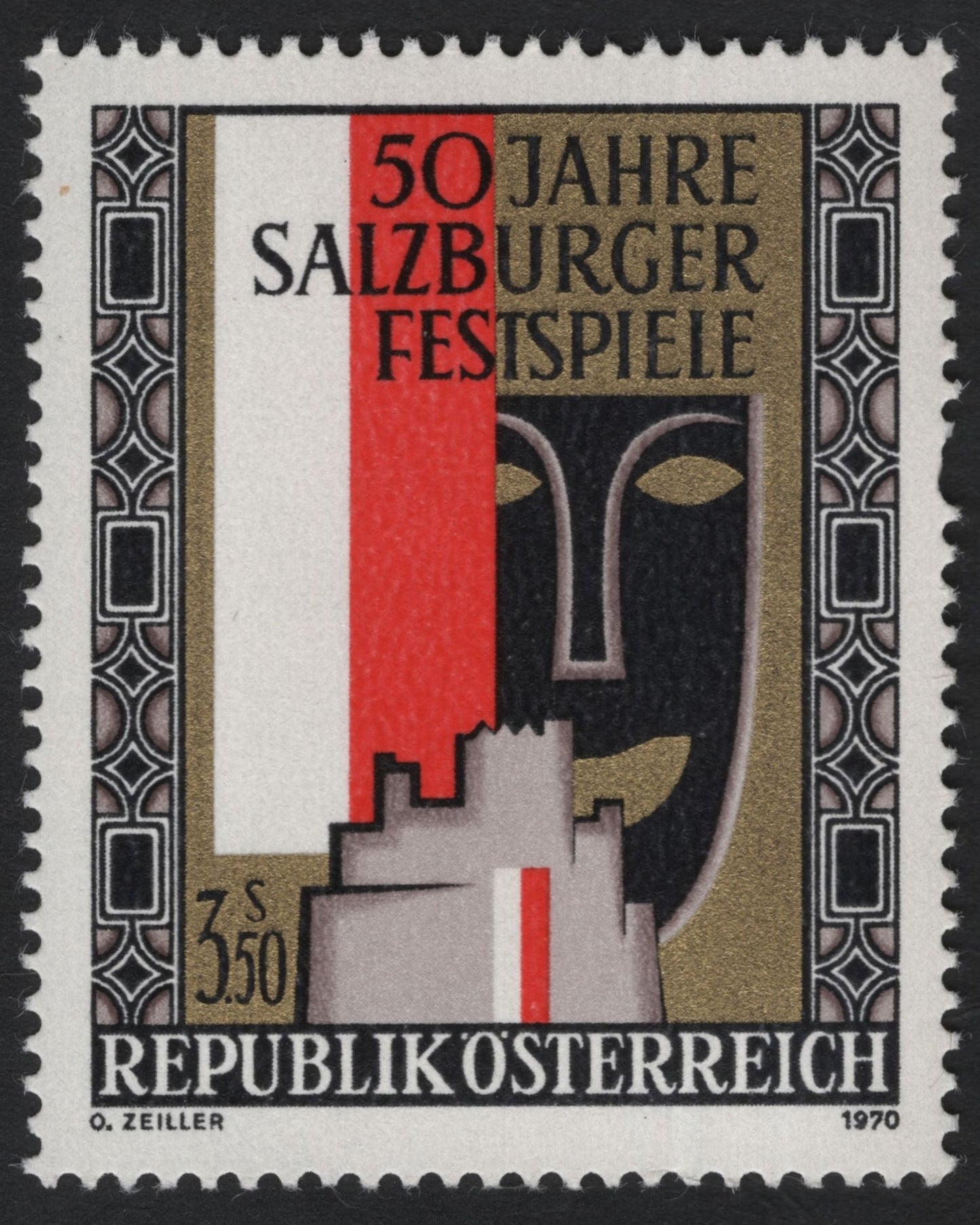 SCG7538 - 50th Anniversary of the Salzburg Festival – Austria 1970