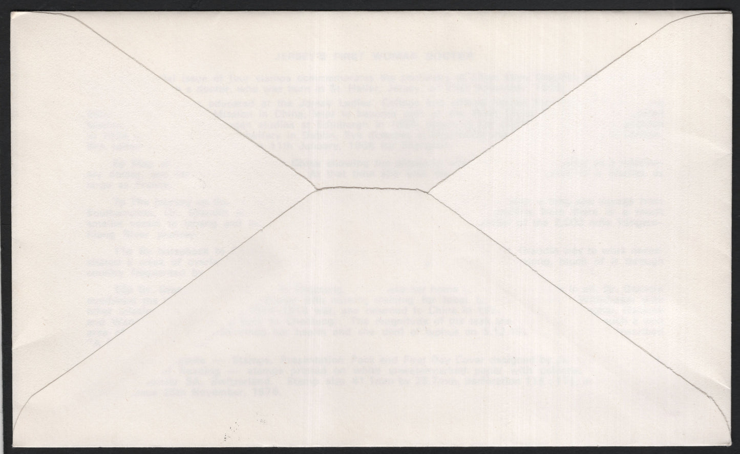 SCG9574 - Jersey 1976 Dr. Lilian Grandin Centenary – Complete Set on Official First Day Cover