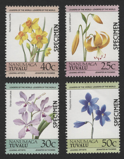 SCG11949 - Nanumaga Tuvalu Flower Specimen Set – Leading Artists Botanical Series