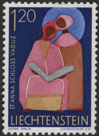 SCG11954 - Liechtenstein Religious Art Series – St. Fridolin (Ruggell) & St. Anna (Vaduz)