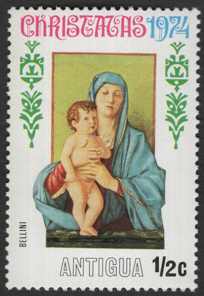 SCG11955 - Antigua 1974 Christmas – Madonna and Child Masterpieces Set