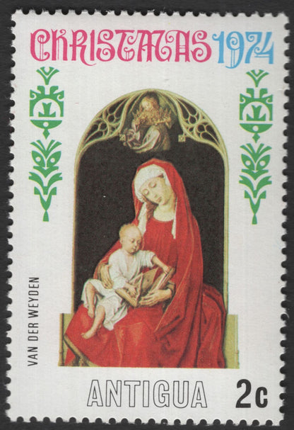 SCG11955 - Antigua 1974 Christmas – Madonna and Child Masterpieces Set