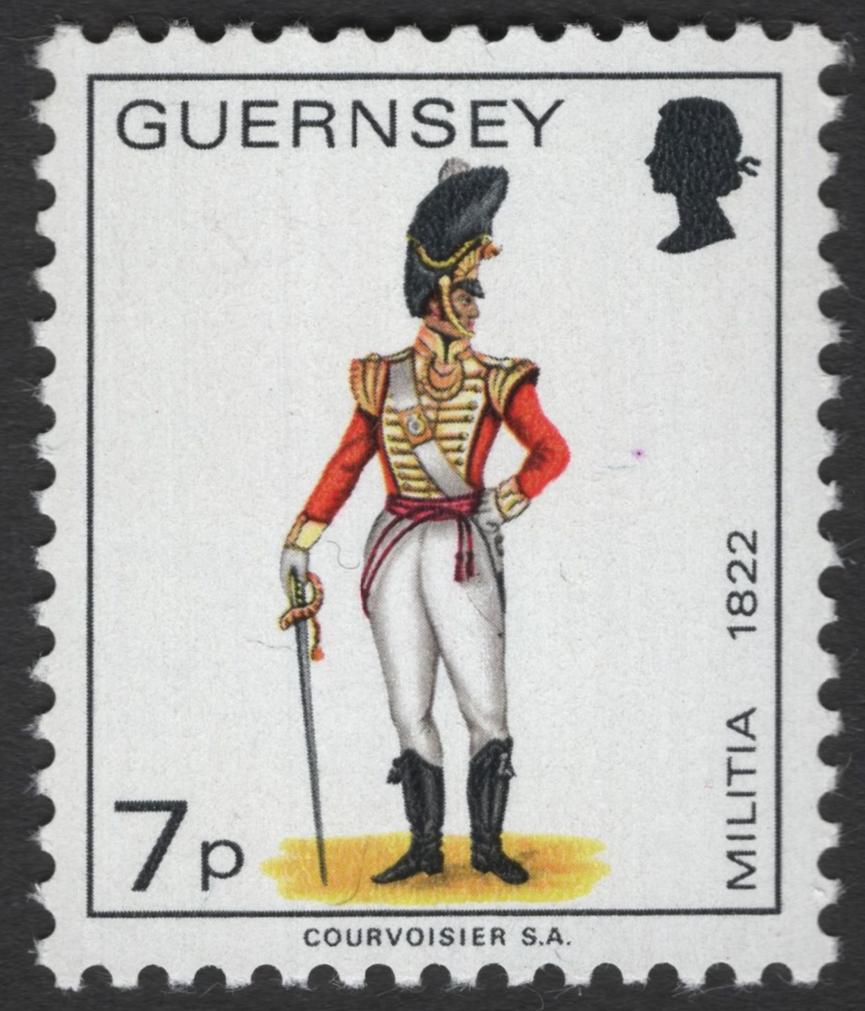 SCG11937 - Guernsey Royal Militia Historical Uniforms (1822 & 1895)