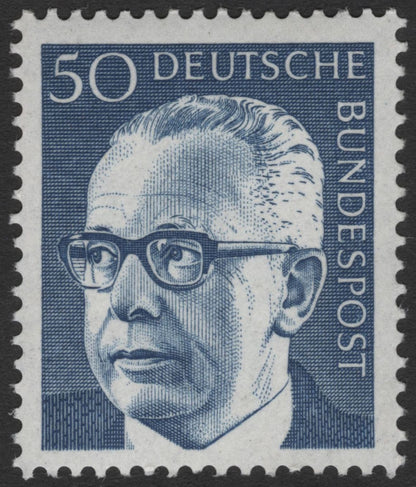 SCG11941 - West Germany Theodor Heuss Definitive Pair – 50pf & 90pf