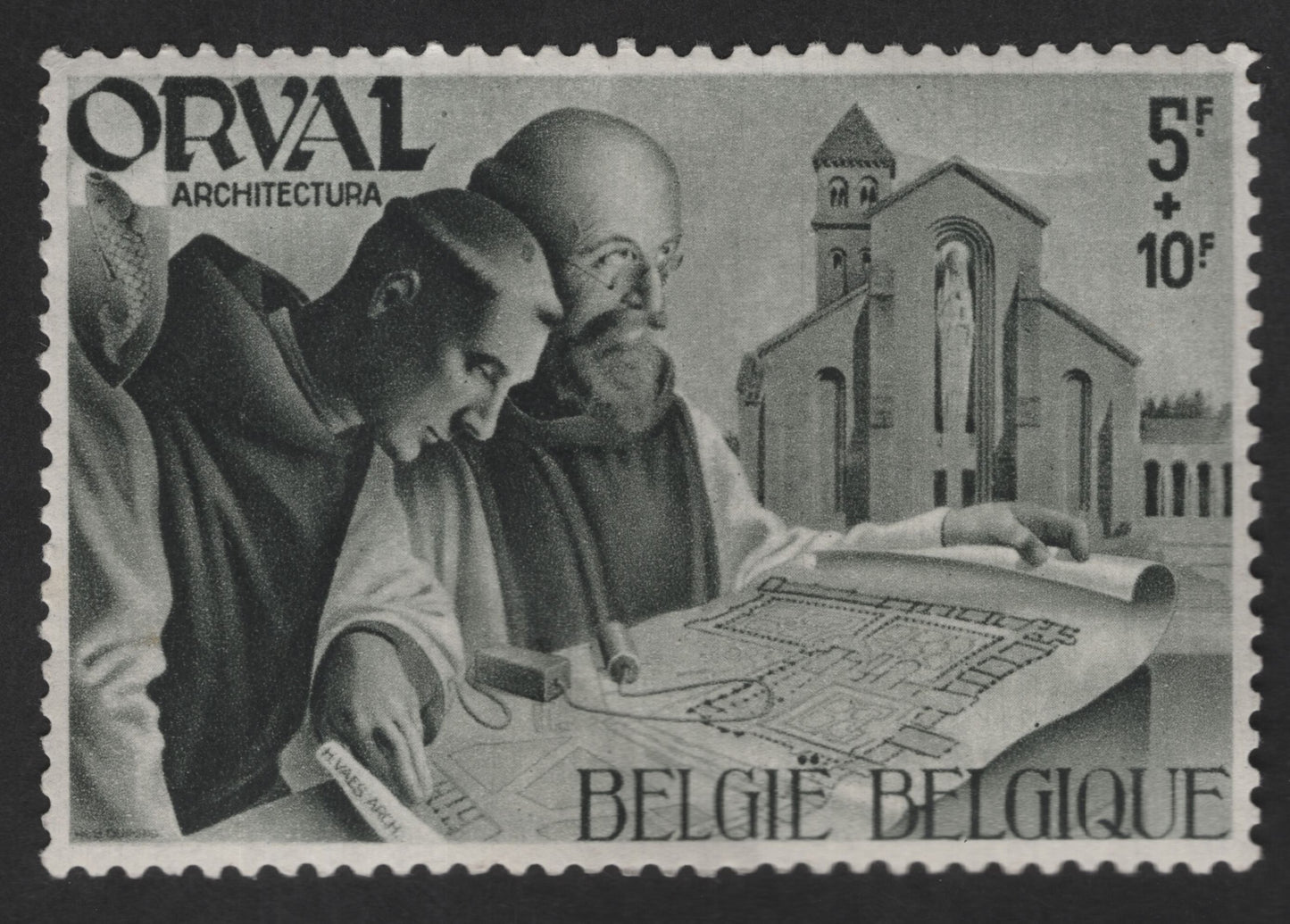 SCG12612 - Orval Abbey Architectural Design – Charity Issue