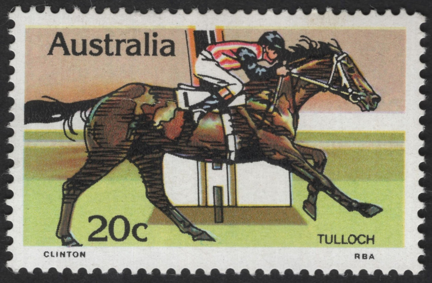 SCG12402 - Australia 20c Tulloch – Champion Racehorse Issue