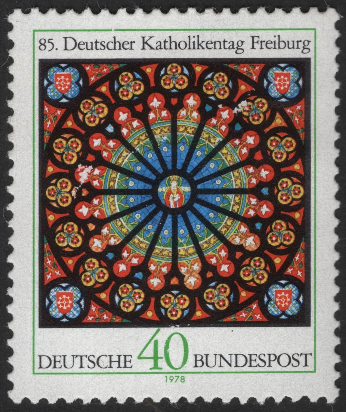 SCG12437 - Germany 1978 – 85th German Catholic Day, Freiburg (Stained Glass Window)
