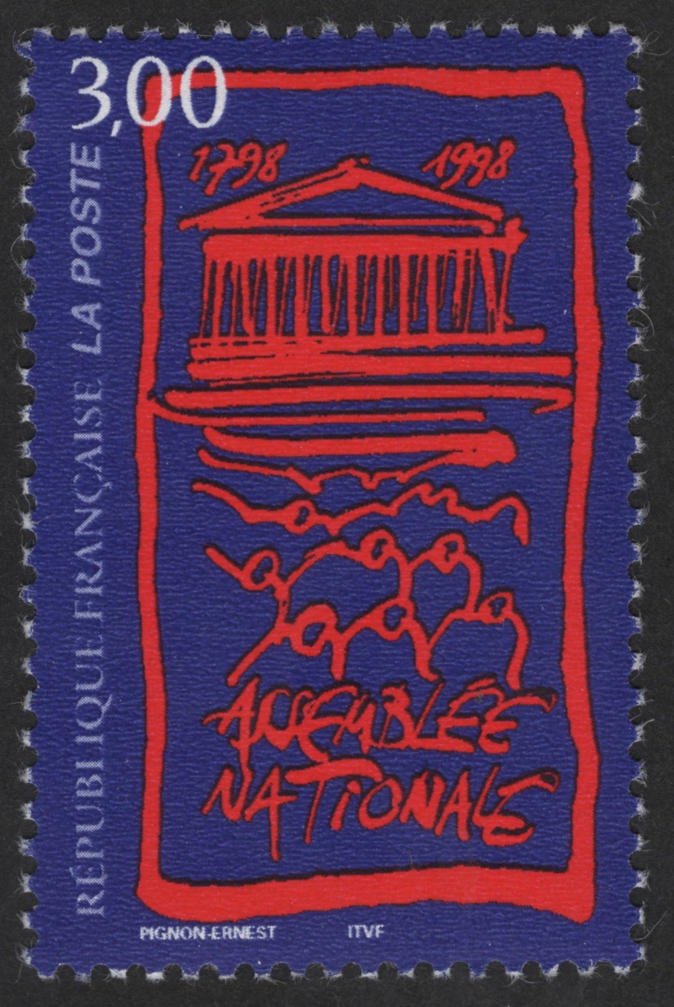SCG12421 - France 1998 – 200th Anniversary of the National Assembly (Assemblée Nationale)