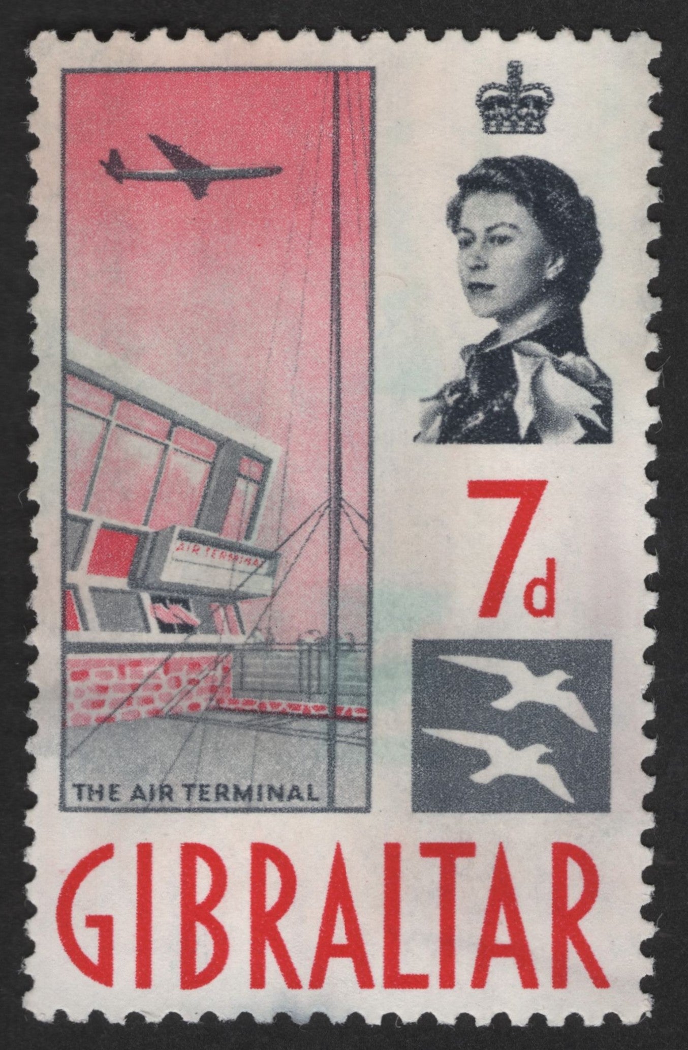 SCG12424 - Gibraltar 7d – The Air Terminal & Queen Elizabeth II