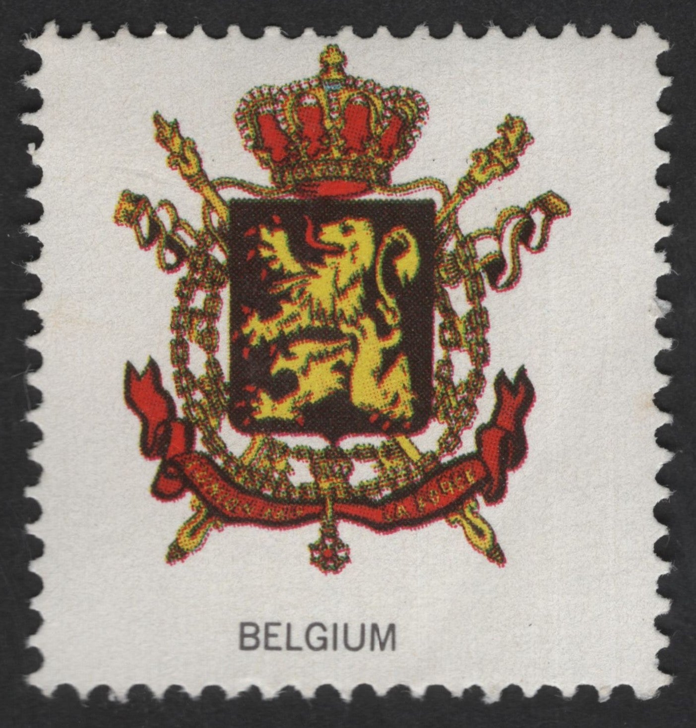 SCG12427 - Belgium – Royal Coat of Arms Definitive