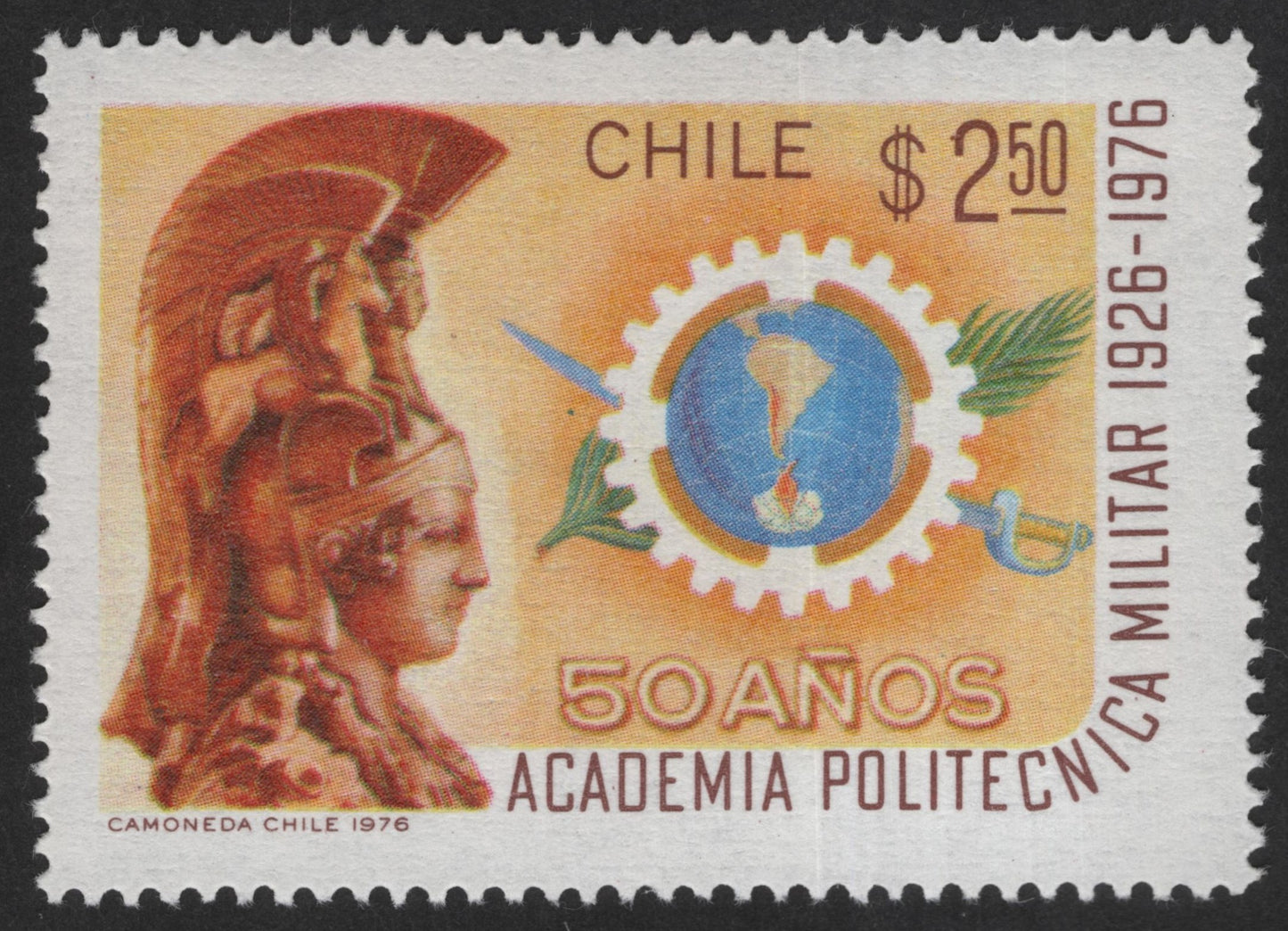 SCG12450 - Chile 1976 – 50 Years of the Military Polytechnic Academy