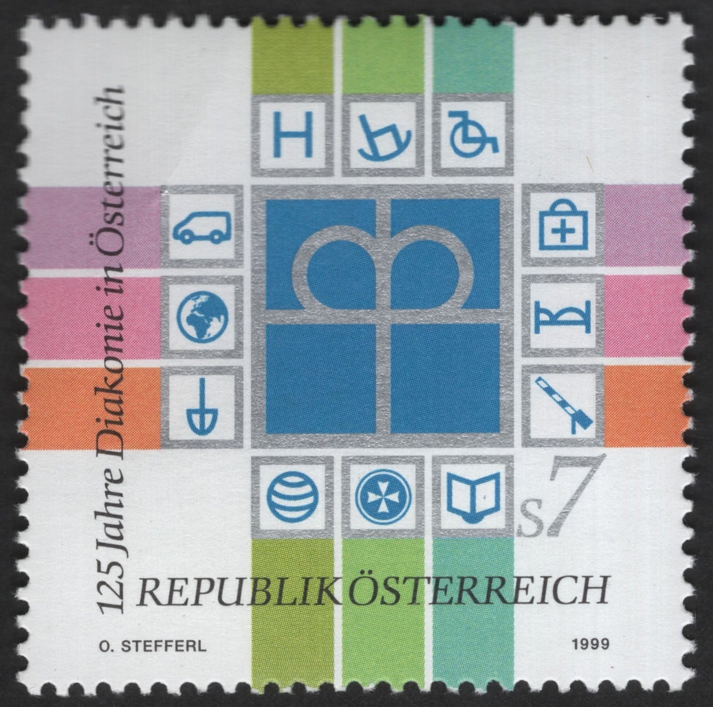 SCG12492 - Austria 1999 – 125 Years of Diakonie in Austria Commemorative Stamp
