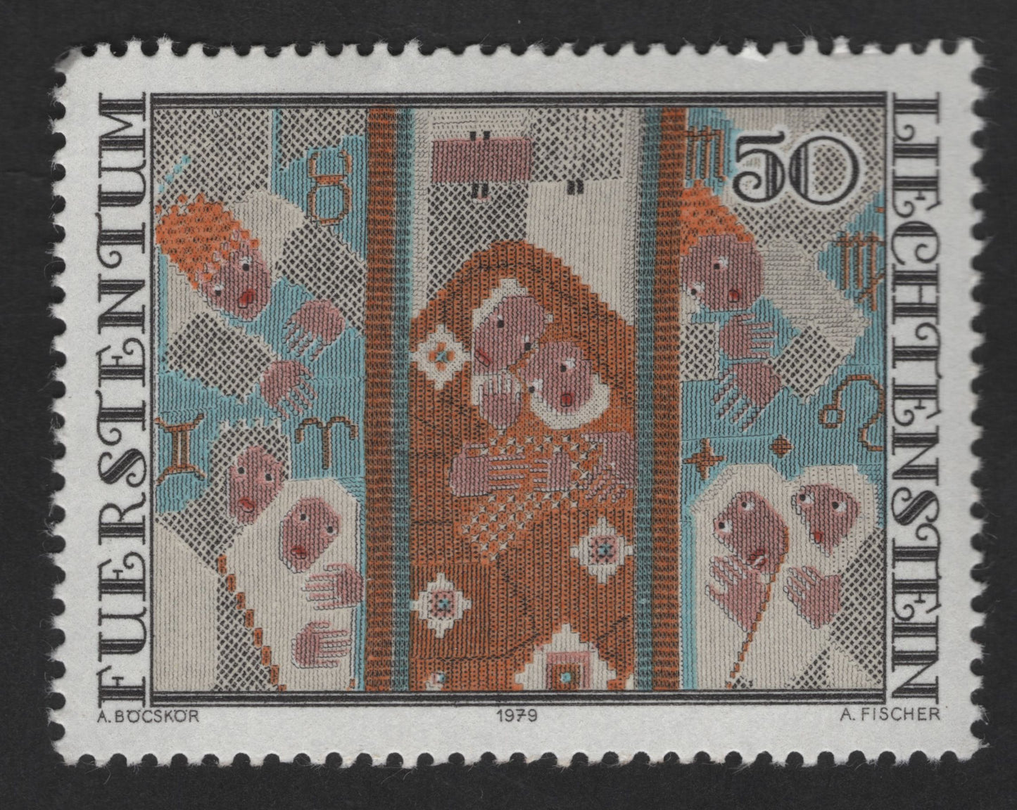 SCG12558 - Austria 1979 – Fürs Kind (For the Child) Social Welfare Charity Stamp – 50 Groschen
