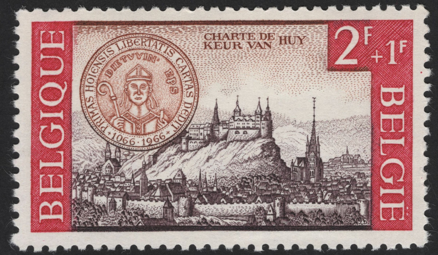 SCG12207 - Belgium 1966 Historic Heritage Charity Issue