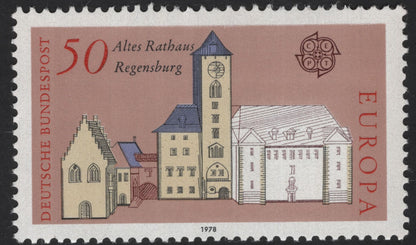 SCG12208 - Germany 1978 Europa CEPT – Historic Town Halls (Complete Set)