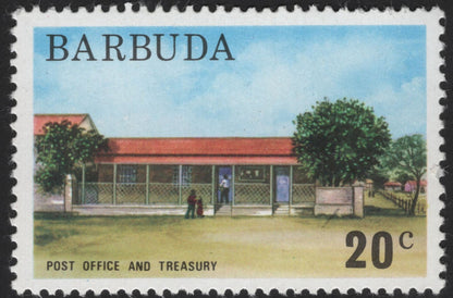 SCG12216 - Barbuda Historic Landmarks and Coastal Scenes Definitive Set