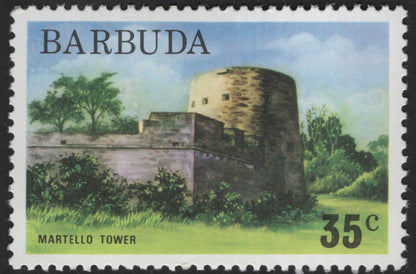SCG12216 - Barbuda Historic Landmarks and Coastal Scenes Definitive Set