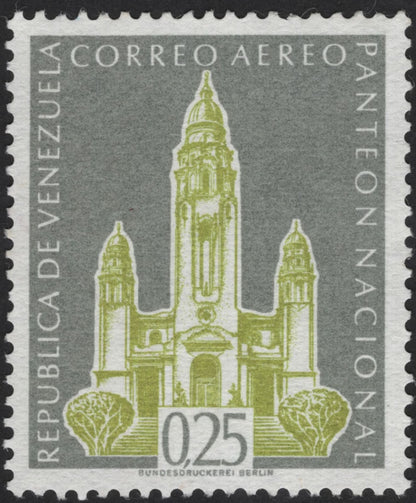 SCG12213 - Venezuela Correo Aéreo – Panteón Nacional Airmail Set