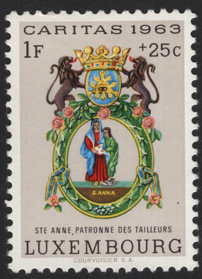 SCG12219 - Luxembourg 1963 Caritas – Patron Saints Charity Set