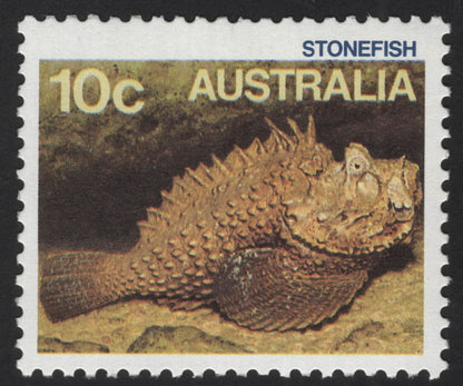 SCG12226 - Australia Marine Life Series – Textile Cone Shell, Stonefish & Pineapple Fish (Australia)