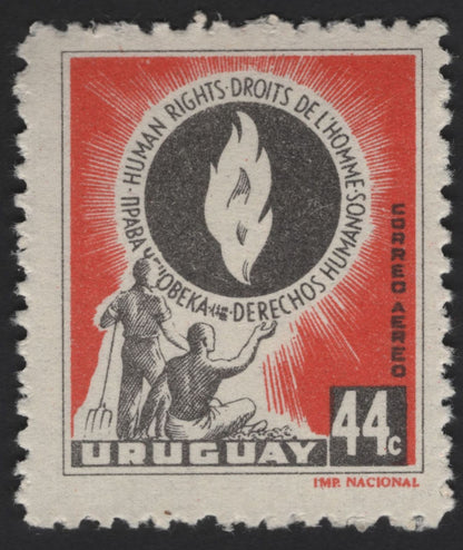 SCG12228 - Uruguay Human Rights “Flame of Freedom” Commemorative Stamp Set