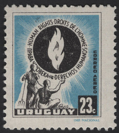 SCG12228 - Uruguay Human Rights “Flame of Freedom” Commemorative Stamp Set