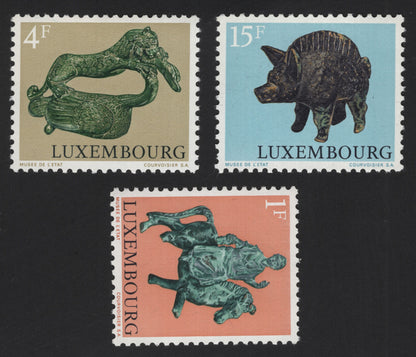 SCG12223 - Luxembourg National Museum Sculptures Definitive Set (1963)