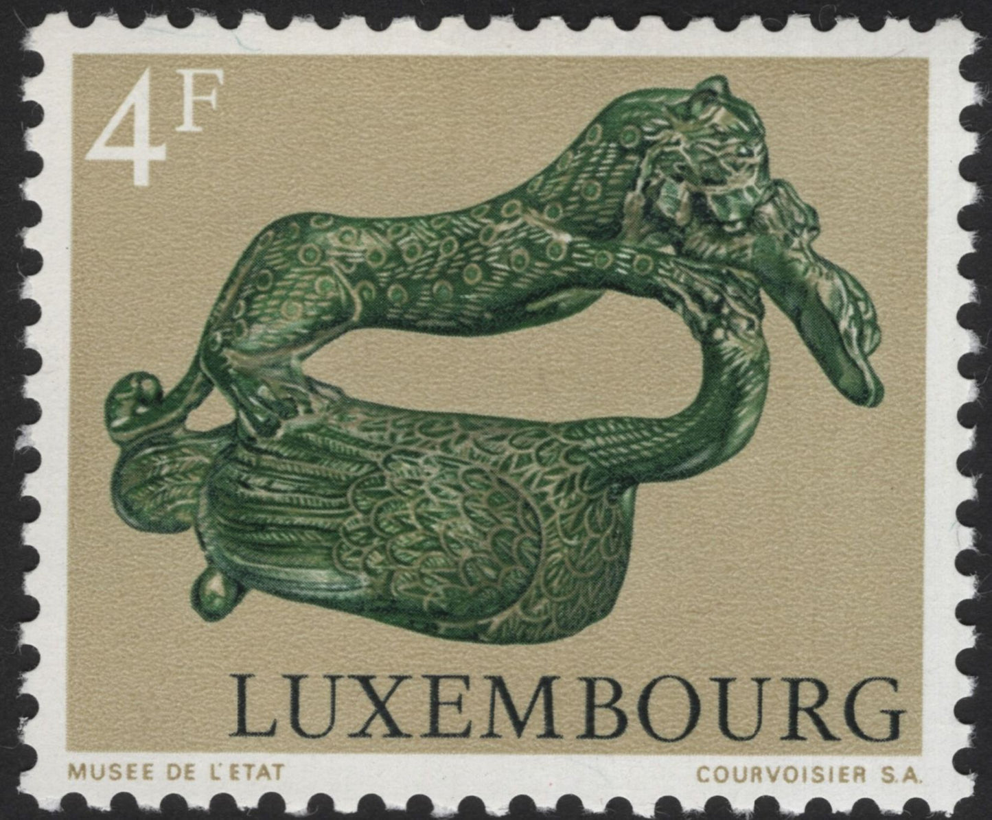 SCG12223 - Luxembourg National Museum Sculptures Definitive Set (1963)