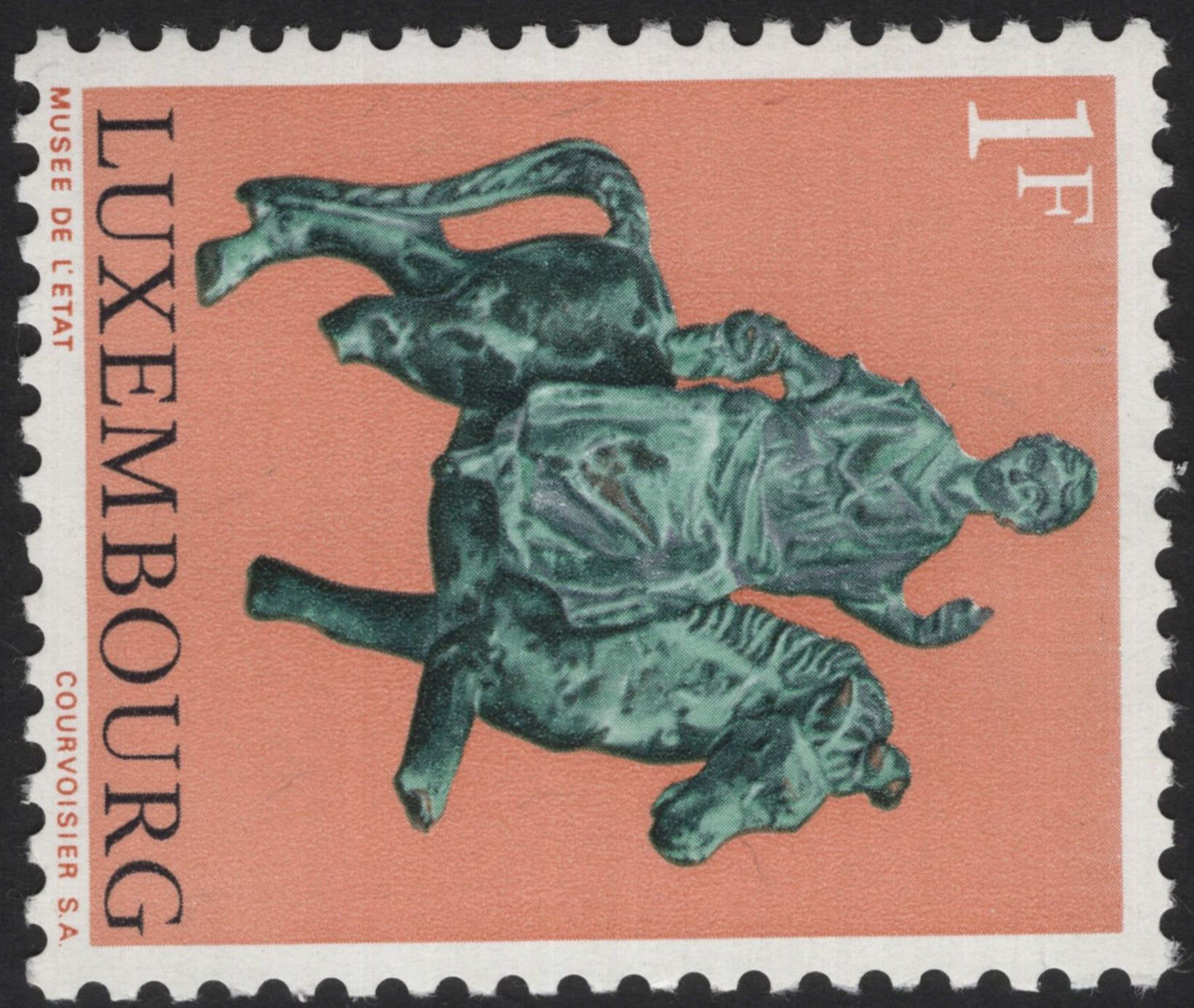 SCG12223 - Luxembourg National Museum Sculptures Definitive Set (1963)