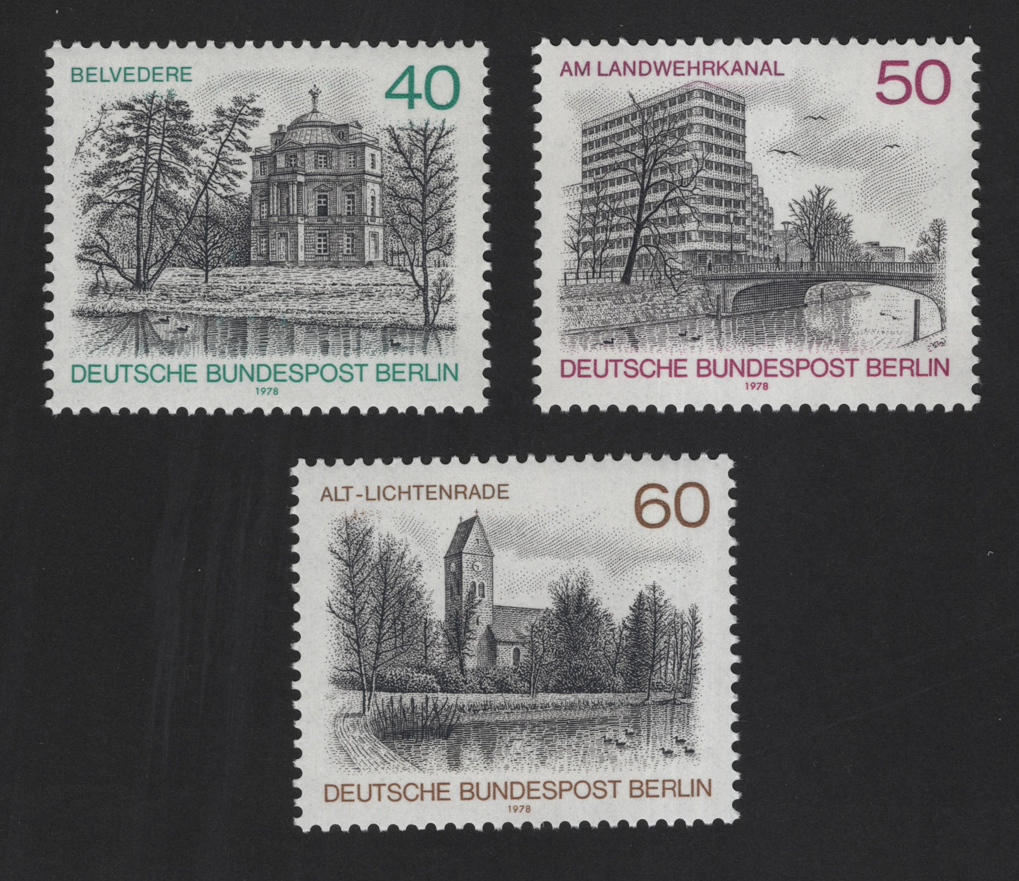 SCG12224 - Germany (Berlin) 1978 Historic Berlin Architecture – Scenic Landmarks Set