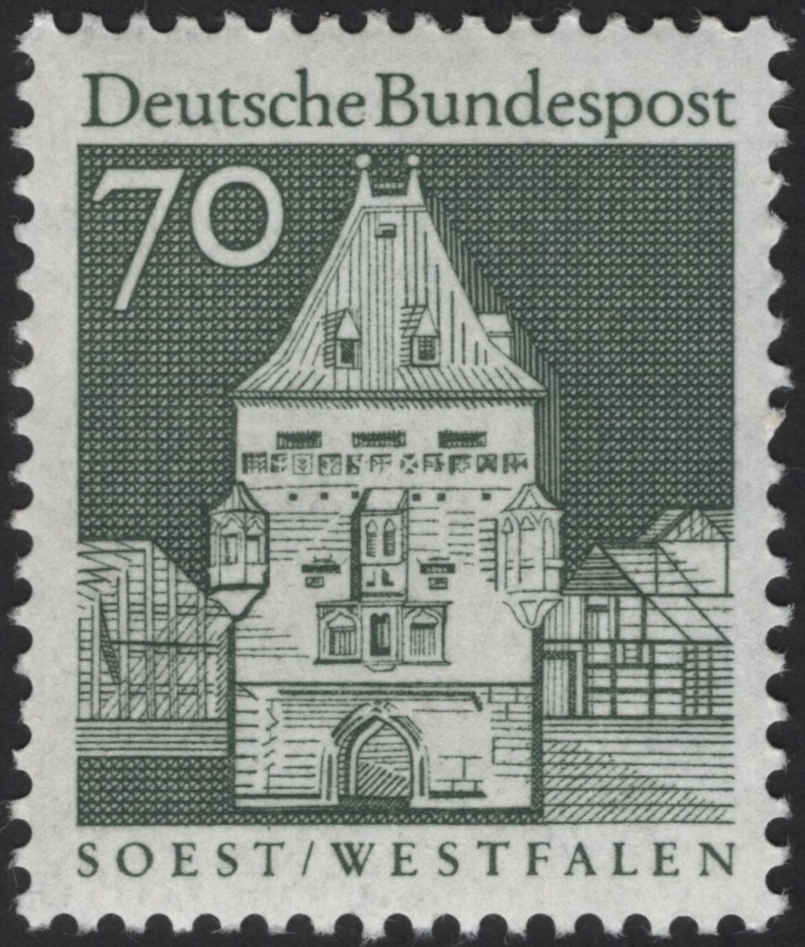 SCG12225 - Germany Historic Town Gates – Architectural Heritage Definitive Set