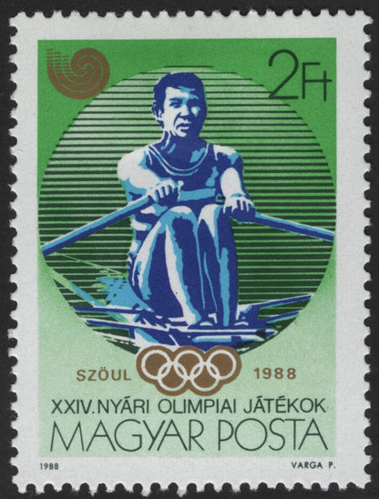 SCG12234 - Hungary 1988 Seoul Olympic Games Sports Stamp Set