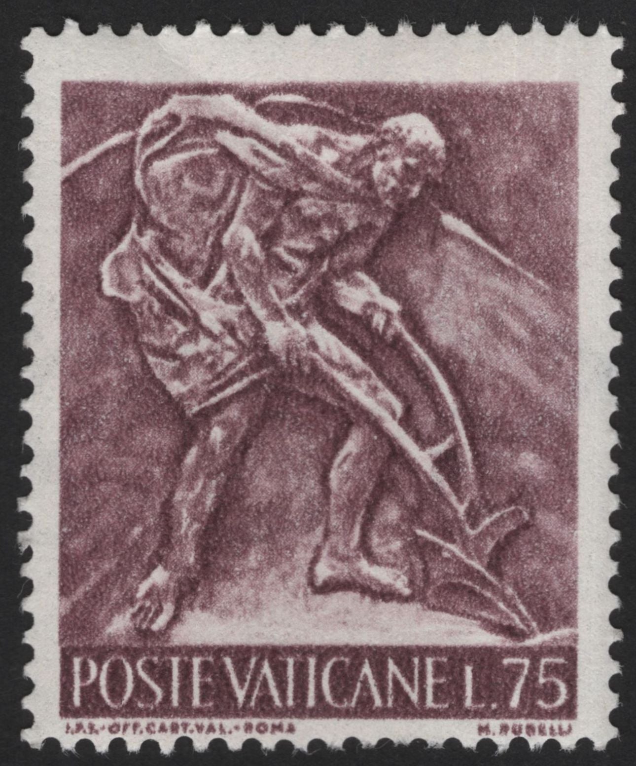 SCG12229 - Vatican City Sculptural Craftsmen Series (L.10, L.40, L.75)
