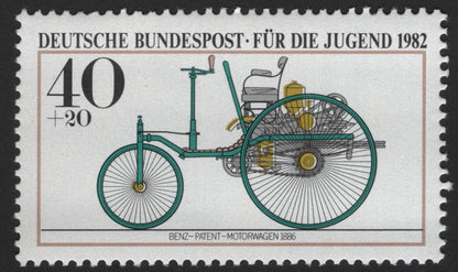 SCG12230 - Germany 1982 Youth Welfare Issue – Historic Motor Cars (Set of 3)