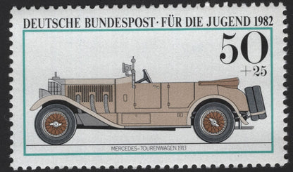 SCG12230 - Germany 1982 Youth Welfare Issue – Historic Motor Cars (Set of 3)