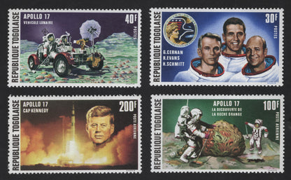 SCG12238 - Togo Apollo 17 Space Exploration Commemorative Set (1972)