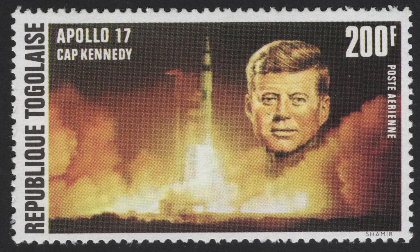 SCG12238 - Togo Apollo 17 Space Exploration Commemorative Set (1972)