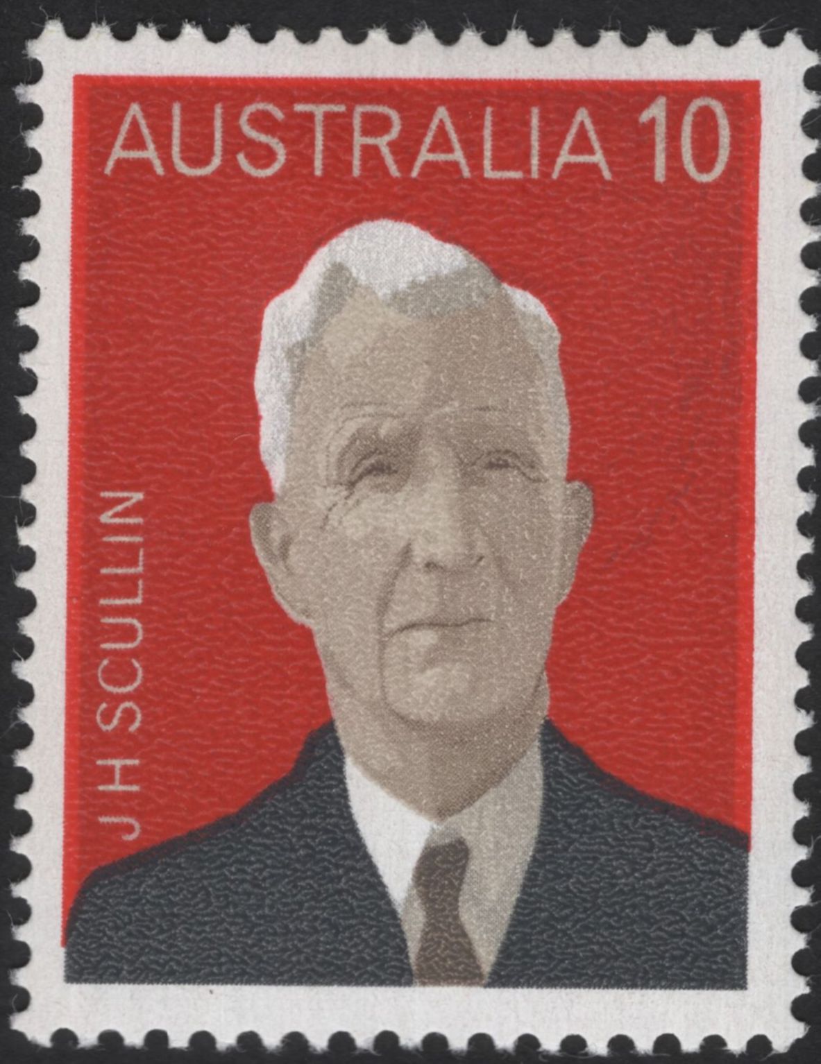 SCG12243 - Australia Prime Ministers Portrait Stamps – 10c Series