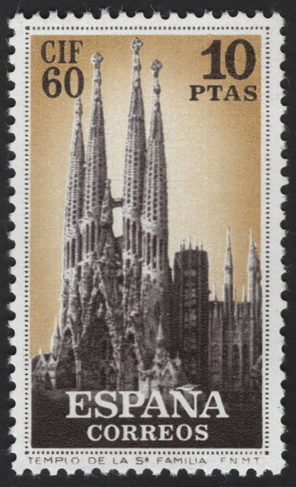 SCG12245 - Spain 1960 “CIF 60 – Sagrada Familia” Commemorative Set