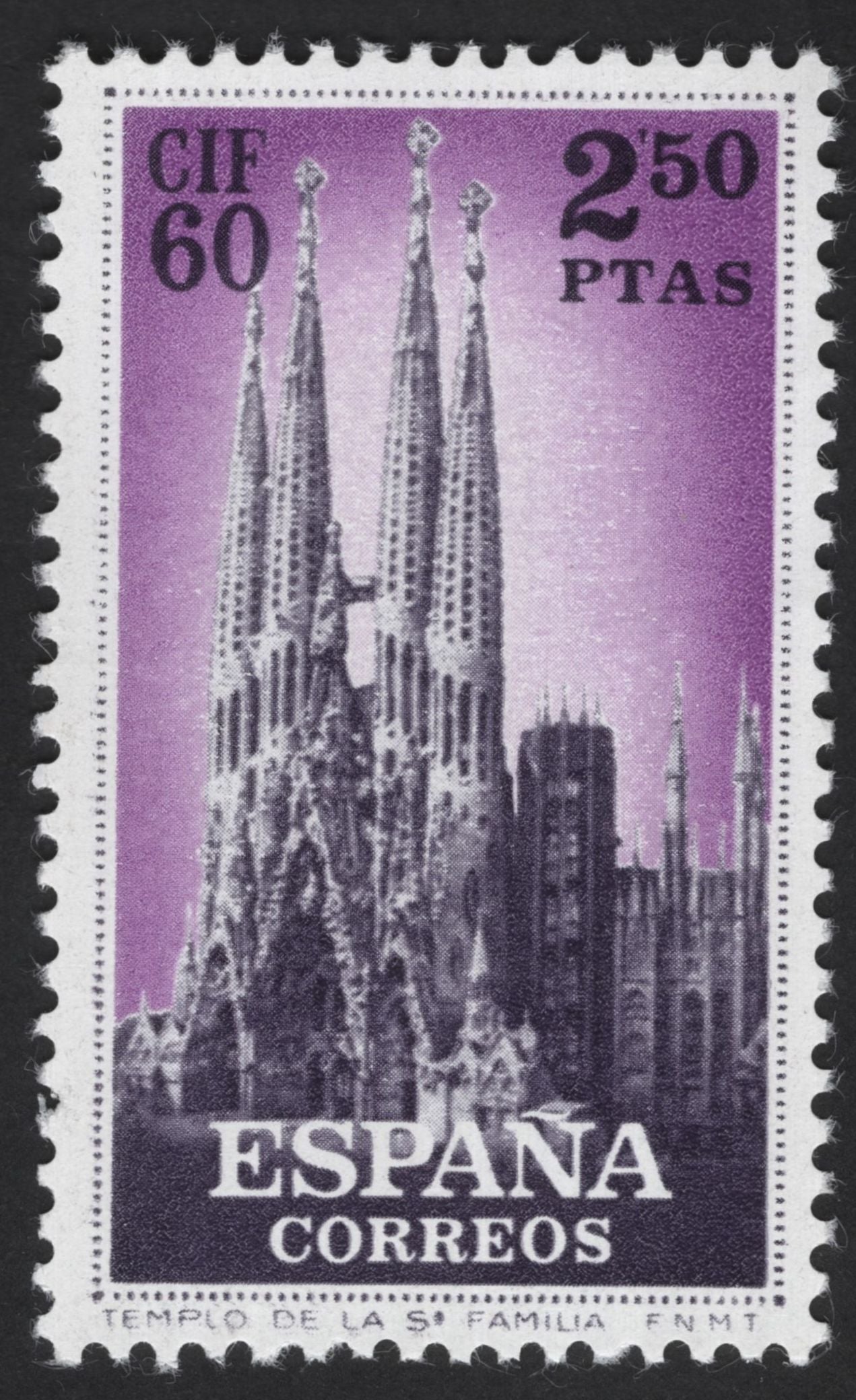 SCG12245 - Spain 1960 “CIF 60 – Sagrada Familia” Commemorative Set
