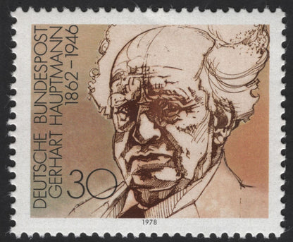 SCG12241 - Germany 1978 Famous German Writers Portrait Series