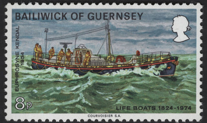SCG12250 - Bailiwick of Guernsey 1974 Lifeboats Centenary Commemorative Set