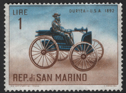 SCG12259 - San Marino Classic Automobile Pioneers Set (1891–1895)