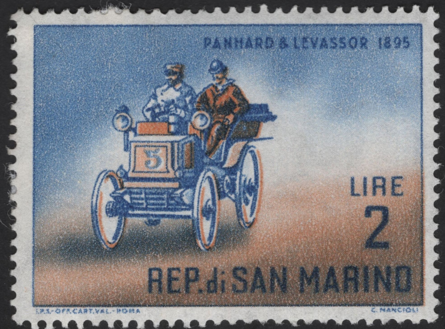 SCG12259 - San Marino Classic Automobile Pioneers Set (1891–1895)