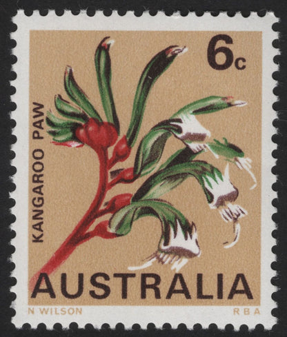 SCG12113 - Australia Native Flora Definitives – Kangaroo Paw & Pink Heath