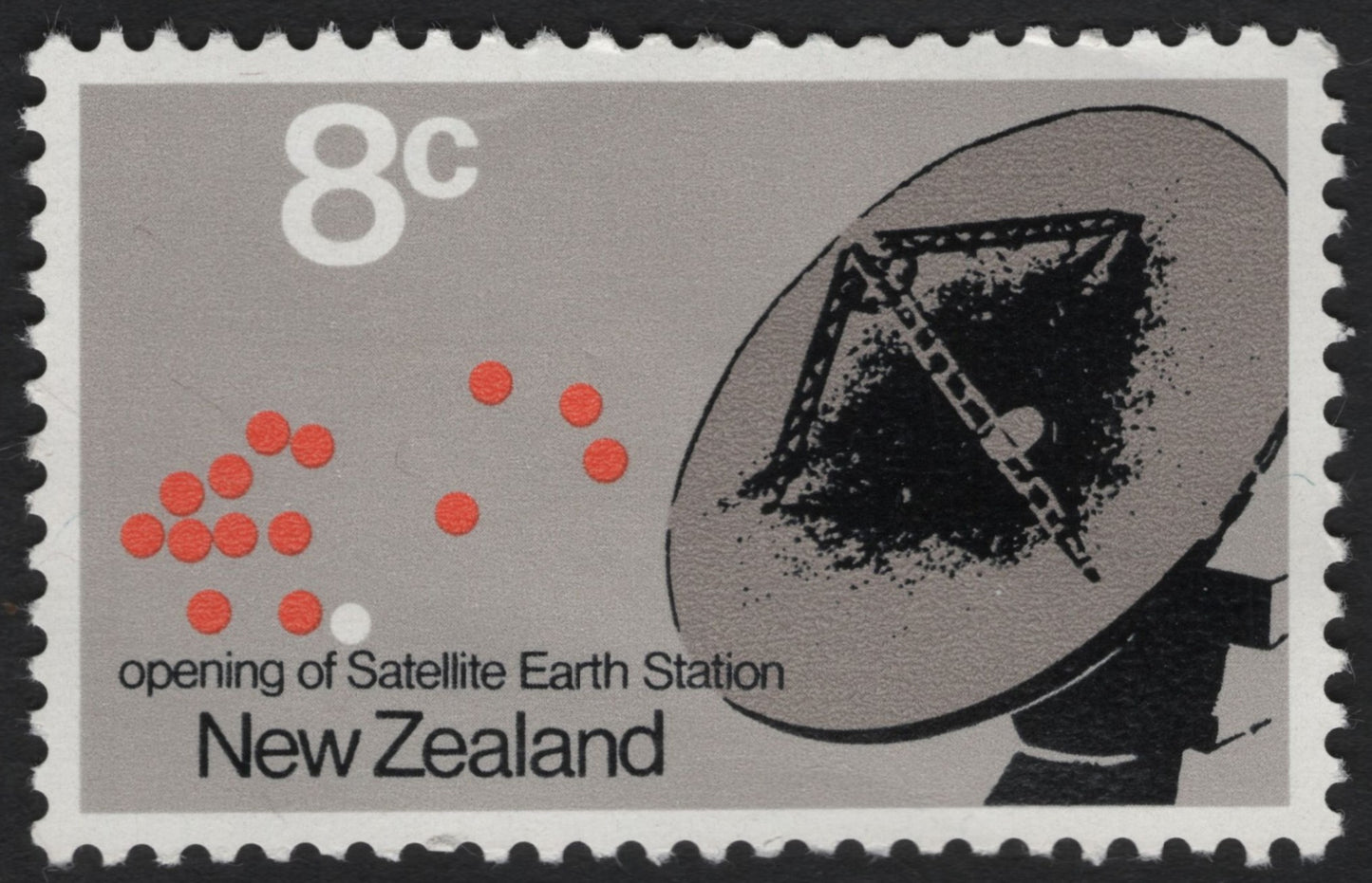 SCG8343 - New Zealand 1968 – Opening of Satellite Earth Station