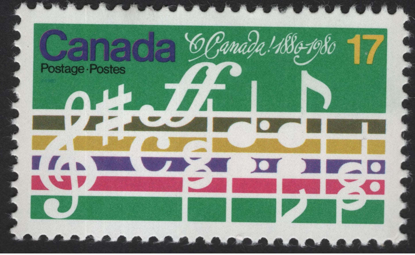 SCG12108 - Canada 1980 “Canada! 1880–1980” Cultural Heritage Commemorative Pair